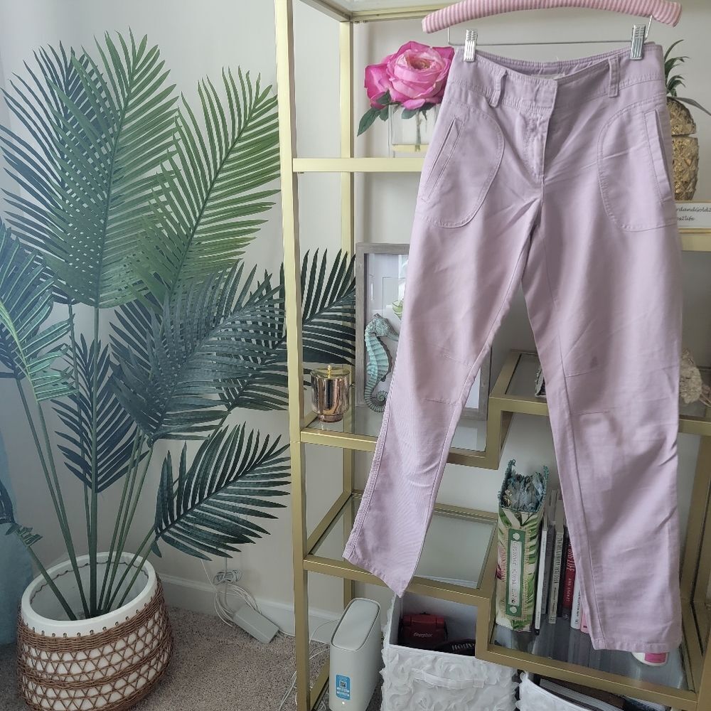 The Loft - Muave Pink / Lavendar Straight Leg Jeans/Denim Size 2 Tall